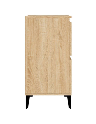 Credenze 3pz Rovere Sonoma 60x35x70 cm in Legno Multistrato