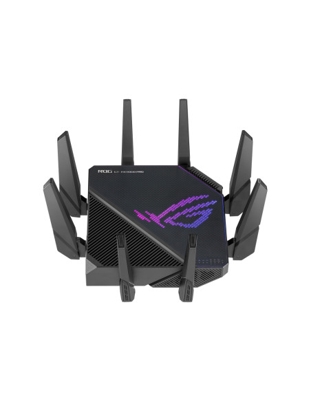 ASUS ROG Rapture GT-AX11000 Pro router wireless Gigabit Ethernet Banda tripla (2.4 GHz/5 GHz/5 GHz) Nero