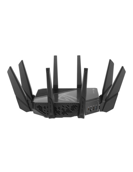 ASUS ROG Rapture GT-AX11000 Pro router wireless Gigabit Ethernet Banda tripla (2.4 GHz/5 GHz/5 GHz) Nero