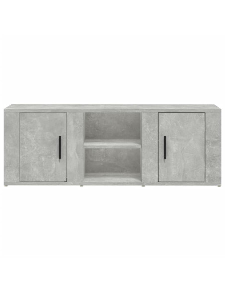 Mobile per TV Grigio Cemento 100x31,5x35 cm Legno Multistrato
