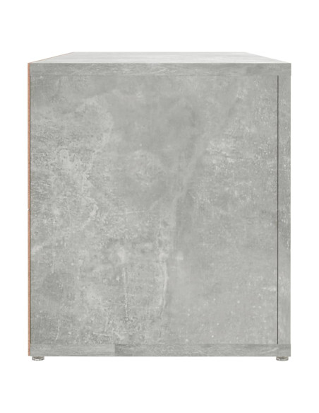 Mobile per TV Grigio Cemento 100x31,5x35 cm Legno Multistrato