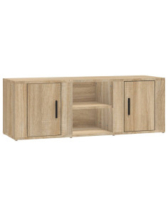 Mobile per TV Rovere Sonoma 100x31,5x35 cm Legno Multistrato