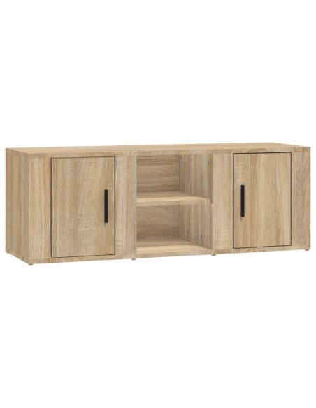 Mobile per TV Rovere Sonoma 100x31,5x35 cm Legno Multistrato