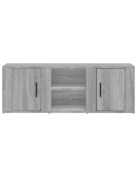 Mobile TV Grigio Sonoma 100x31,5x35 cm in Legno Multistrato