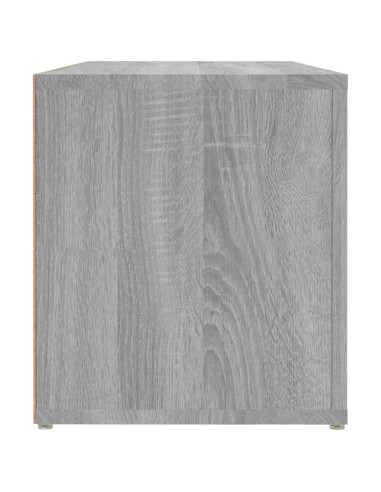 Mobile TV Grigio Sonoma 100x31,5x35 cm in Legno Multistrato