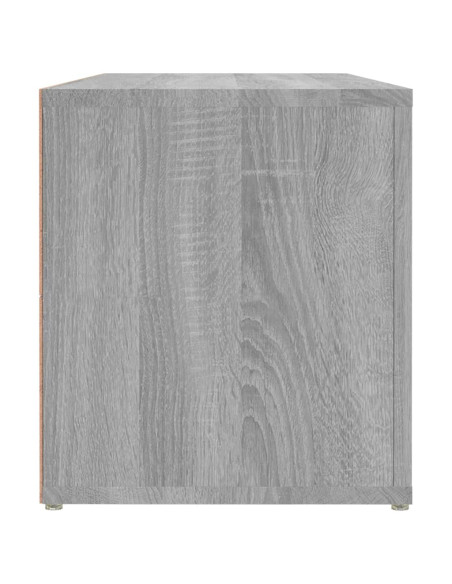 Mobile TV Grigio Sonoma 100x31,5x35 cm in Legno Multistrato