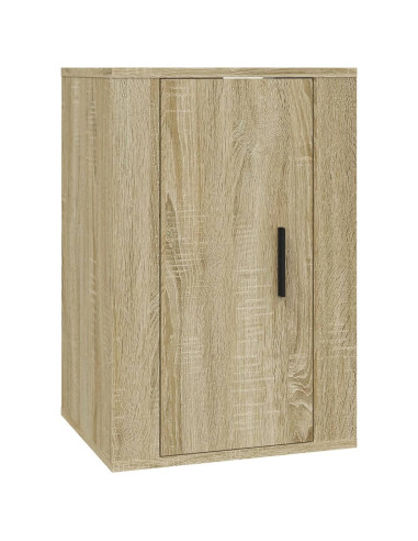 Set di Mobili Porta TV 4 pz Rovere Sonoma in Legno Multistrato