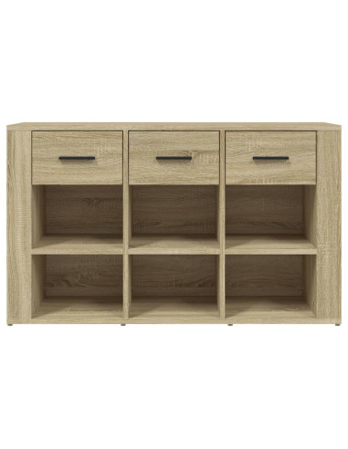 Credenza Rovere Sonoma 100x30x59,5 cm in Legno Multistrato
