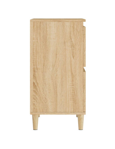 Credenze 3pz Rovere Sonoma 60x35x70 cm in Legno Multistrato