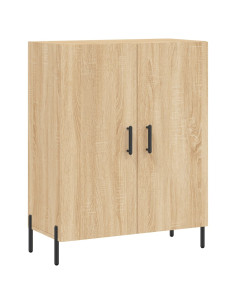 Credenza Rovere Sonoma 69,5x34x180 cm in Legno Multistrato