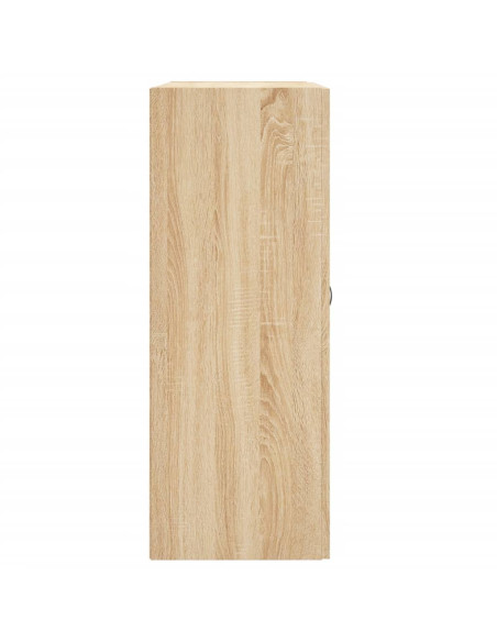 Armadietti a Parete 2 pz Rovere Sonoma in Legno Multistrato