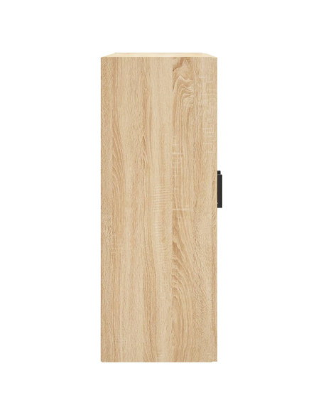 Armadietti a Parete 2 pz Rovere Sonoma in Legno Multistrato