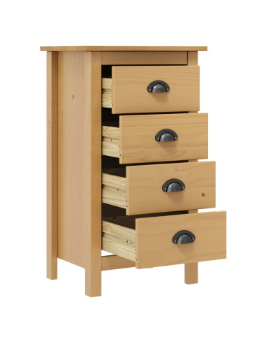 Credenza Hill 46x35x80 cm Legno Massello di Pino