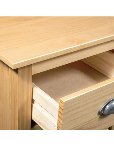 Credenza Hill 46x35x80 cm Legno Massello di Pino