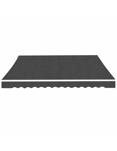 Tenda da Sole Pieghevole Manuale 600 cm Antracite