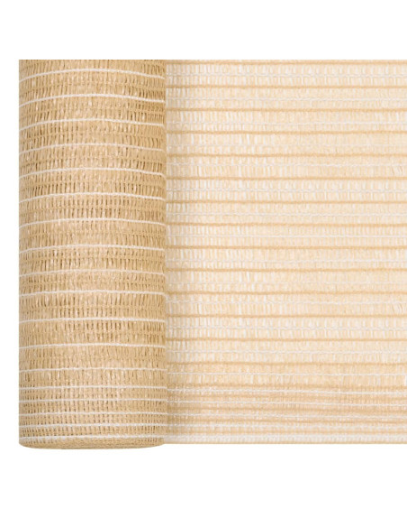 Rete per Privacy Beige 1,2x10 m in HDPE 150 g/m²