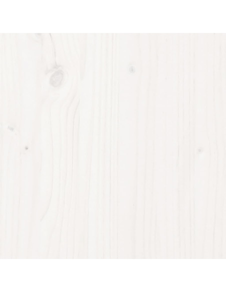 Giroletto Bianco in Legno Massello 180x200 cm Super King