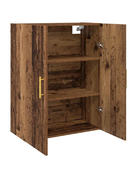 Armadi da Muro 2 pcs Legno vecchio 69.5 x 34 x 90 cm
