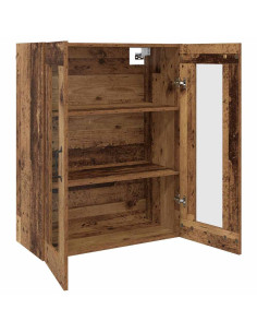 Armadi da Muro 2 pcs Legno vecchio 69,5 x 34 x 90 cm