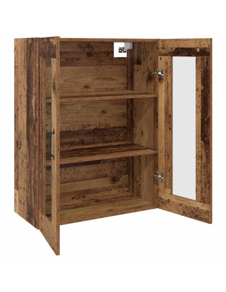 Armadi da Muro 2 pcs Legno vecchio 69.5 x 34 x 90 cm