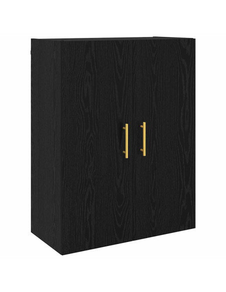 Armadi da Muro 2 pcs Rovere nero 69.5 x 34 x 90 cm
