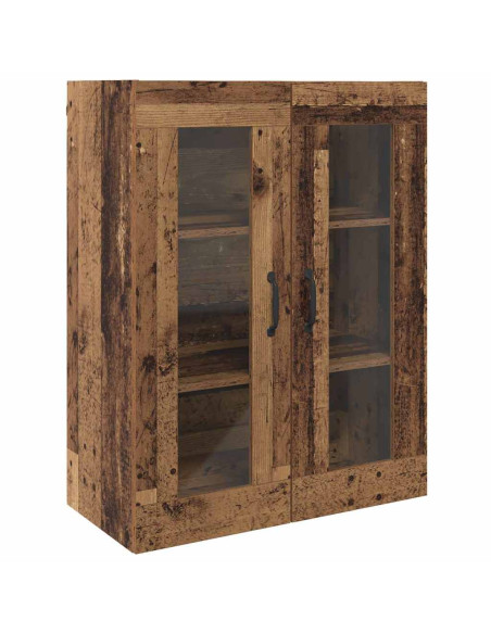 Armadi da Muro 2 pcs Legno vecchio 69.5 x 34 x 90 cm