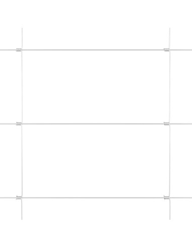 Palo della recinzione Zincato 25 x 1,6 m Acciaio