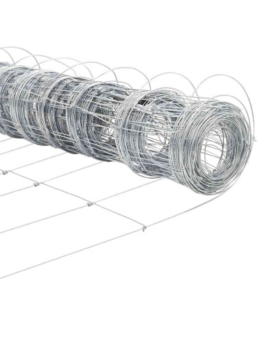 Palo della recinzione Zincato 25 x 1,6 m Acciaio