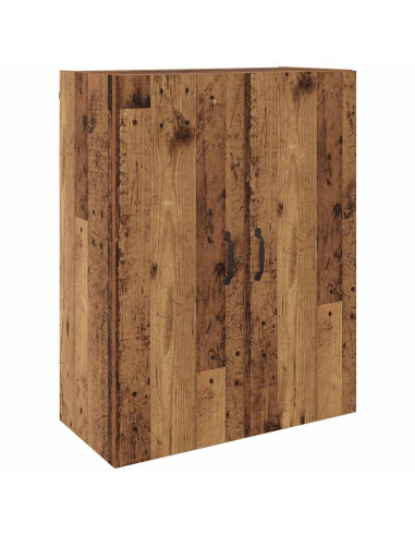Mobiletto a muro 2 pcs Legno vecchio 69,5 x 34 x 90 cm