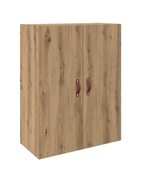 Mobiletto a muro 2 pcs Rovere artigianale 69,5 x 34 x 90 cm