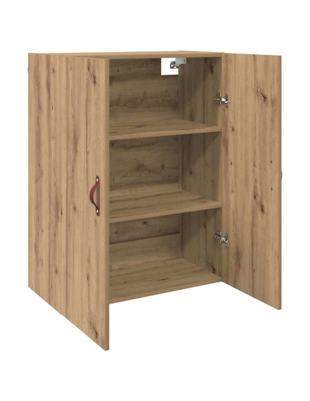 Mobiletto a muro 2 pcs Rovere artigianale 69,5 x 34 x 90 cm