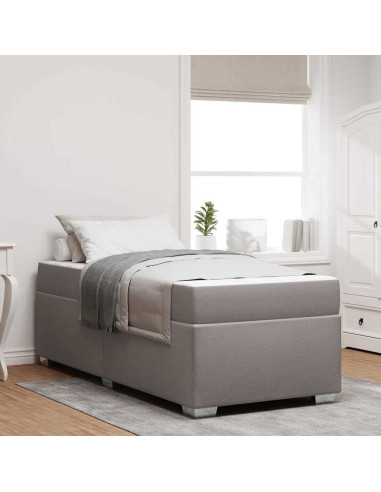 Struttura del letto con materasso Talpa 100 x 200 cm Tessuto