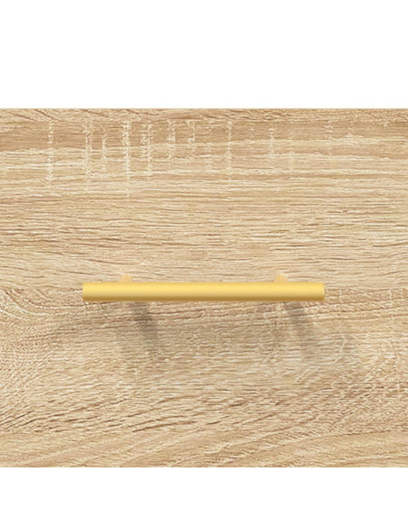 Credenza Rovere Sonoma 69,5x31x115 cm in Legno Multistrato