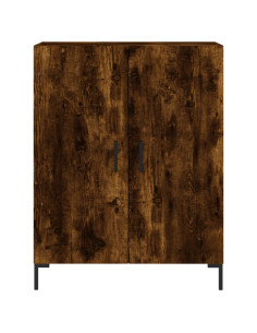 Credenza Rovere Fumo  69,5x34x180 cm in Legno Multistrato 2