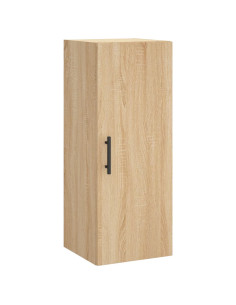 Credenza Rovere Sonoma 34,5x34x180 cm in Legno Multistrato