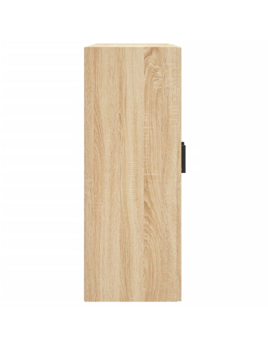 Mobile a Parete Rovere Sonoma 69,5x34x90 cm Legno Multistrato