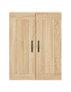 Mobile a Parete Rovere Sonoma 69,5x34x90 cm Legno Multistrato