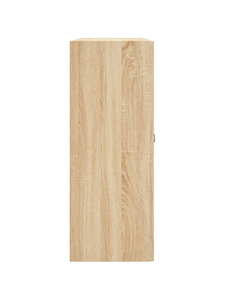 Mobile a Parete Rovere Sonoma 69,5x34x90 cm Legno Multistrato