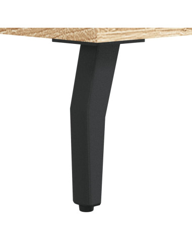 Comodino Rovere Sonoma 40x40x66 cm in Legno Multistrato