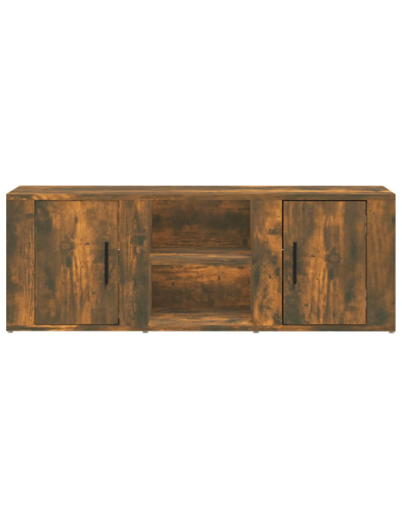 Mobile TV Rovere Fumo 100x31,5x35 cm in Legno Multistrato