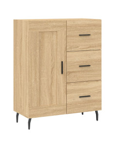 Credenza Rovere Sonoma 69,5x34x180 cm in Legno Multistrato