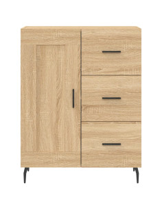 Credenza Rovere Sonoma 69,5x34x180 cm in Legno Multistrato 2