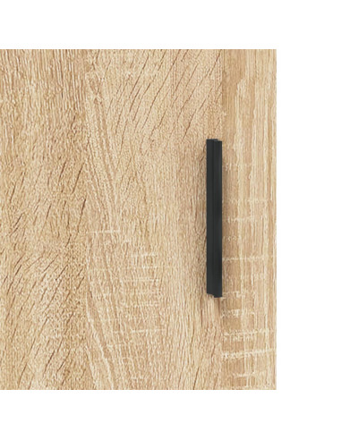 Credenza Rovere Sonoma 69,5x34x180 cm in Legno Multistrato