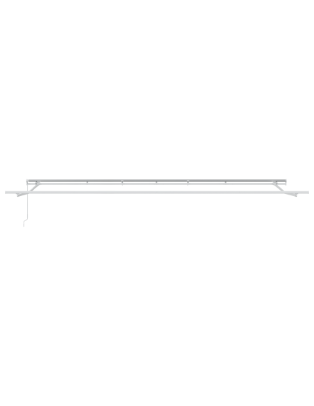 Tenda Retrattile Arancione e Marrone 600 x 350 cm Tessuto