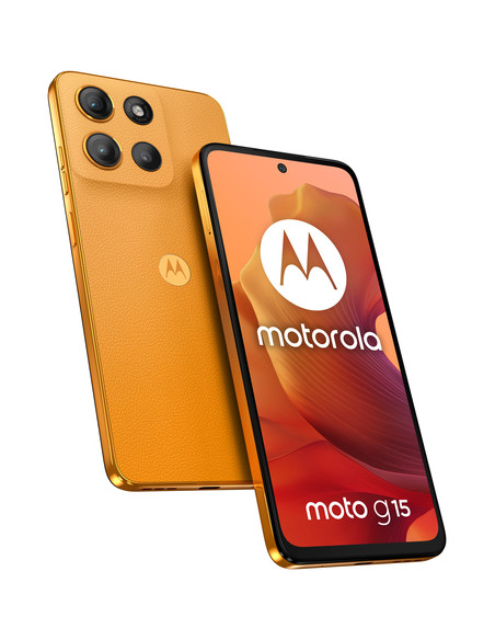 Motorola moto g15 17,1 cm (6.72") Doppia SIM Android 15 4G USB tipo-C 8 GB 128 GB 5200 mAh Arancione
