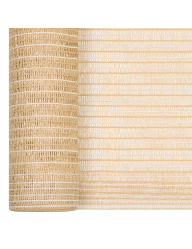 Rete per Privacy Beige 1x25 m in HDPE 195 g/m²