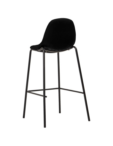 Set da Bar 3 pz in Tessuto Nero