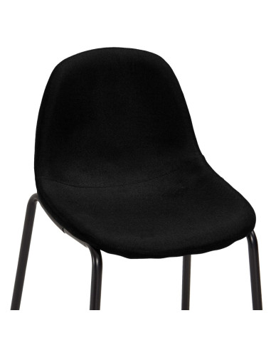 Set da Bar 3 pz in Tessuto Nero