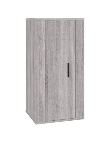 Set Mobili Porta TV 3 pz Grigio Sonoma in Legno Multistrato