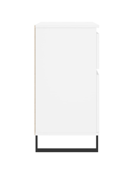 Credenza Bianca 60x35x70 cm in Legno Multistrato